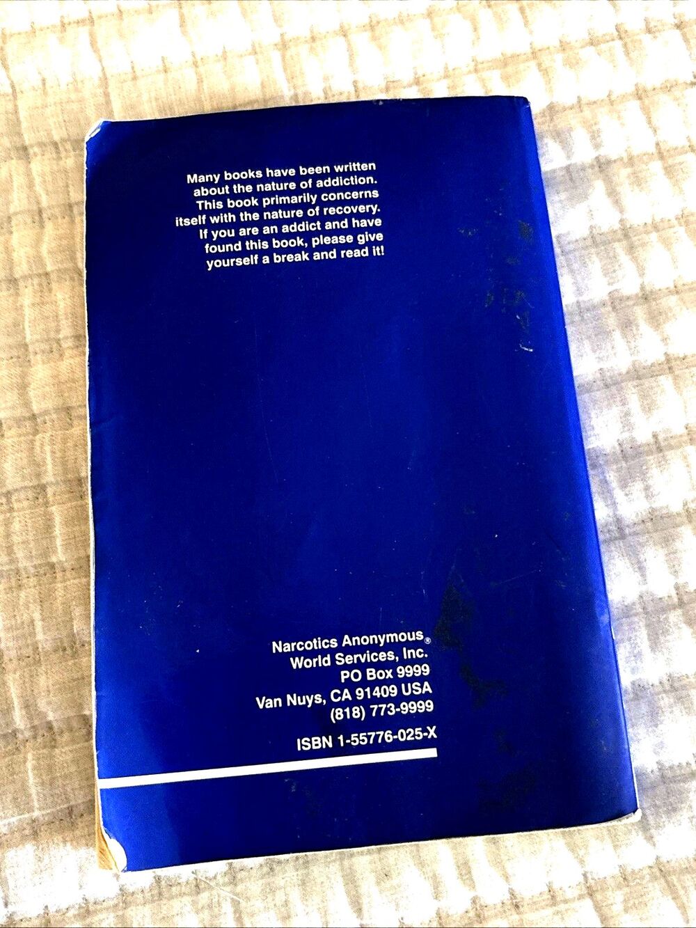 Narcotics Anonymous 5th Edition Softcover Paperback World Services,Inc - Picture 4 of 4